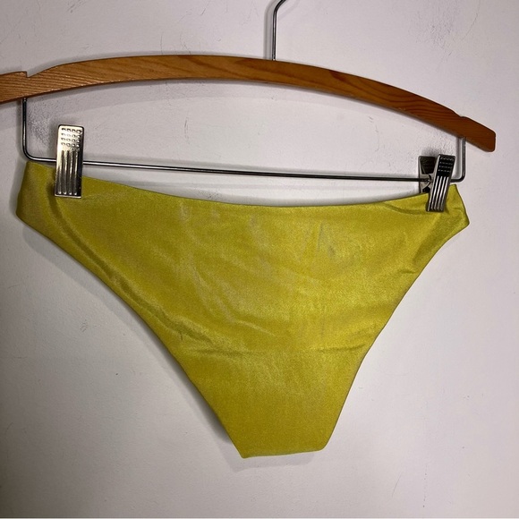 Lovers + friends bikini bottoms greenish yellow new without tags women’s small - Picture 4 of 5